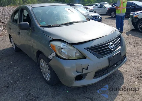 2012 Nissan Versa 1.6 S from USA, damaged, VIN 3N1CN7AP3CL869107
